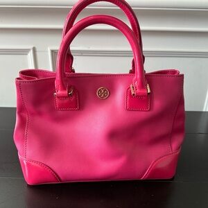 Tory Burch hand bag Hot Pink